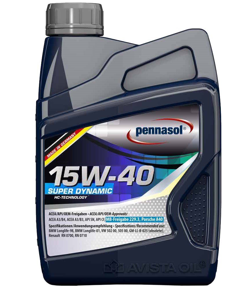 Моторное масло Pennasol Super Dynamic 15W-40, 1л